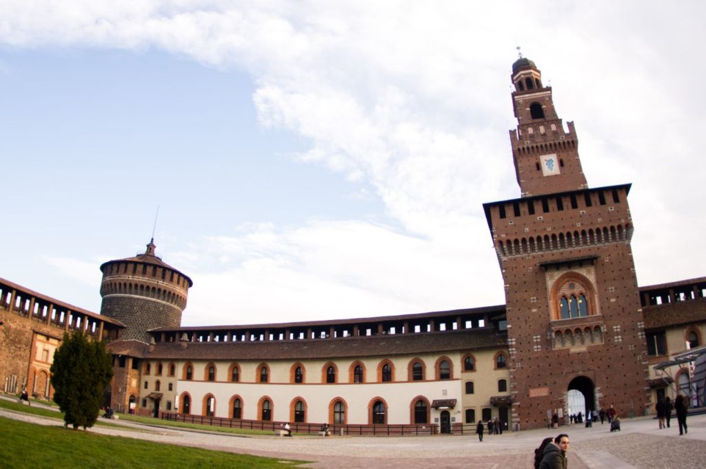 Miláno top 15 - Sforza castle