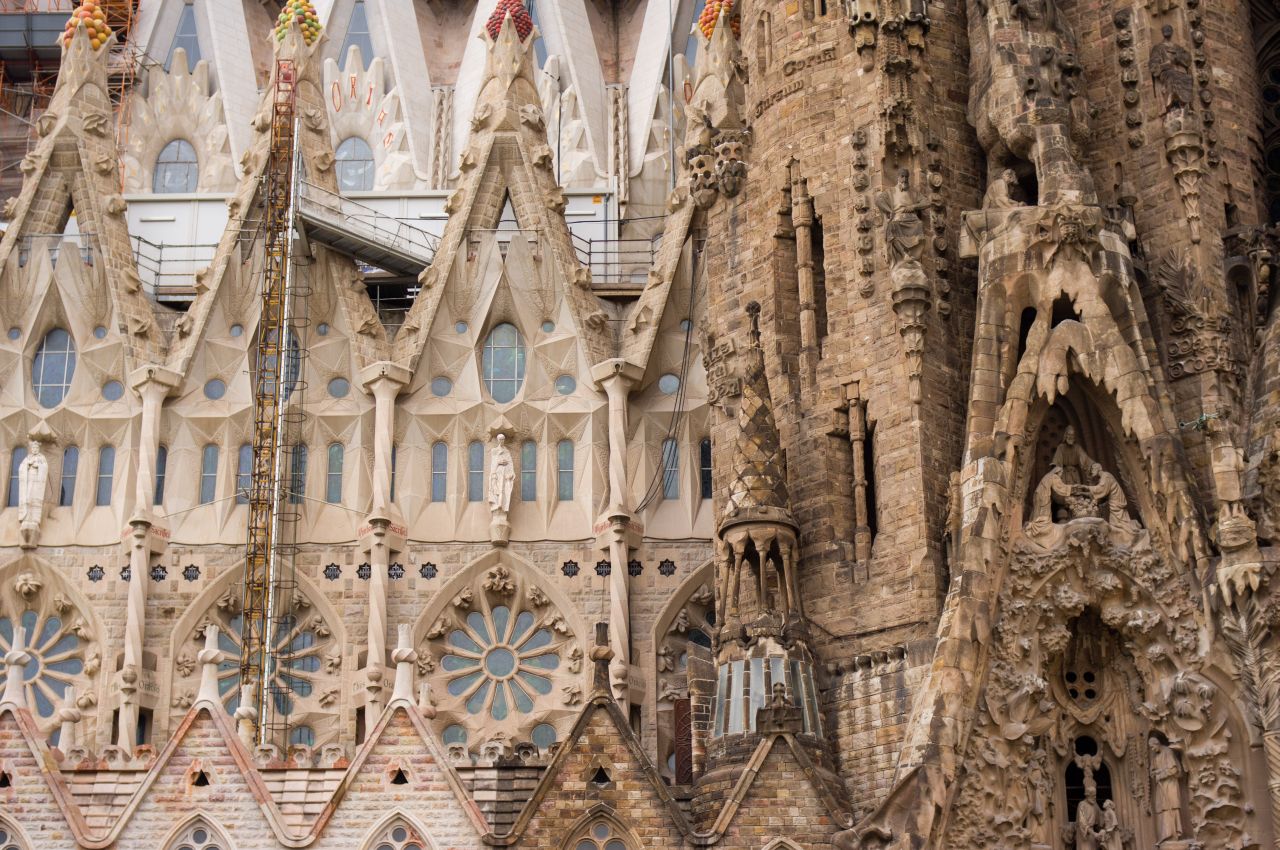 Barcelonská Sagrada Família symbol Gaudího architektúry