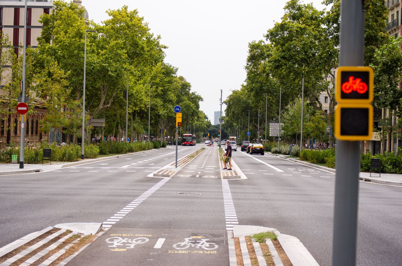 Barcelona a jej cyklochodníky