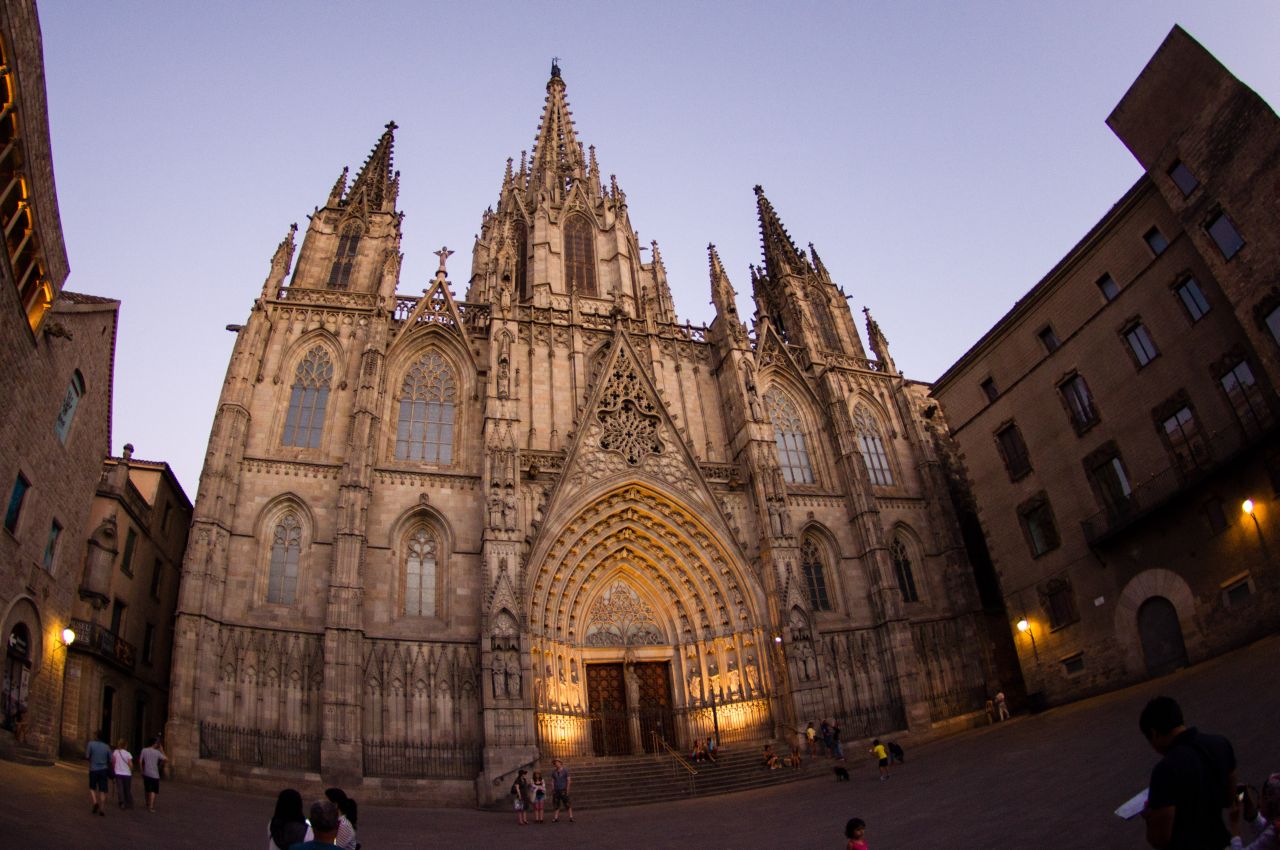 Najväčšia barcelonská katedrála