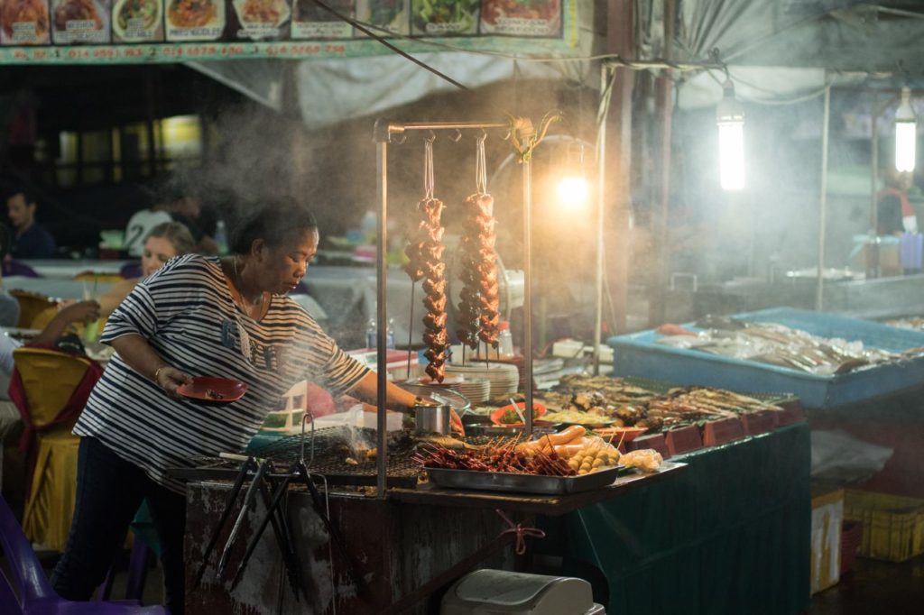 Kota Kinabalu night market 