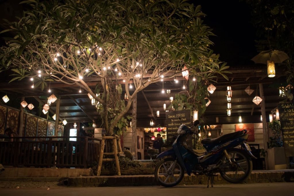 Romantic lights in Luang Prabang, Laos