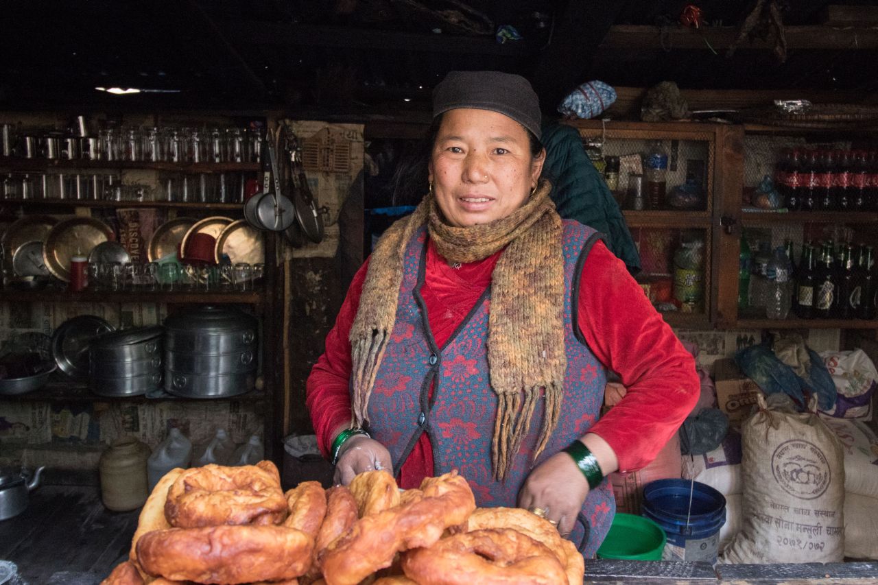 tibetský chlieb, jedlo