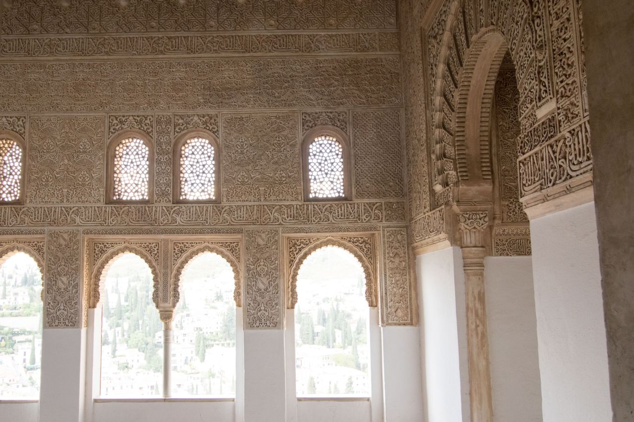 Maurský sloh a arabesky v Alhambre