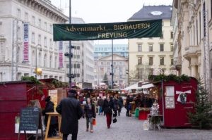 Vianočné trhy vo Viedni - Christkindlmarkt Freyung