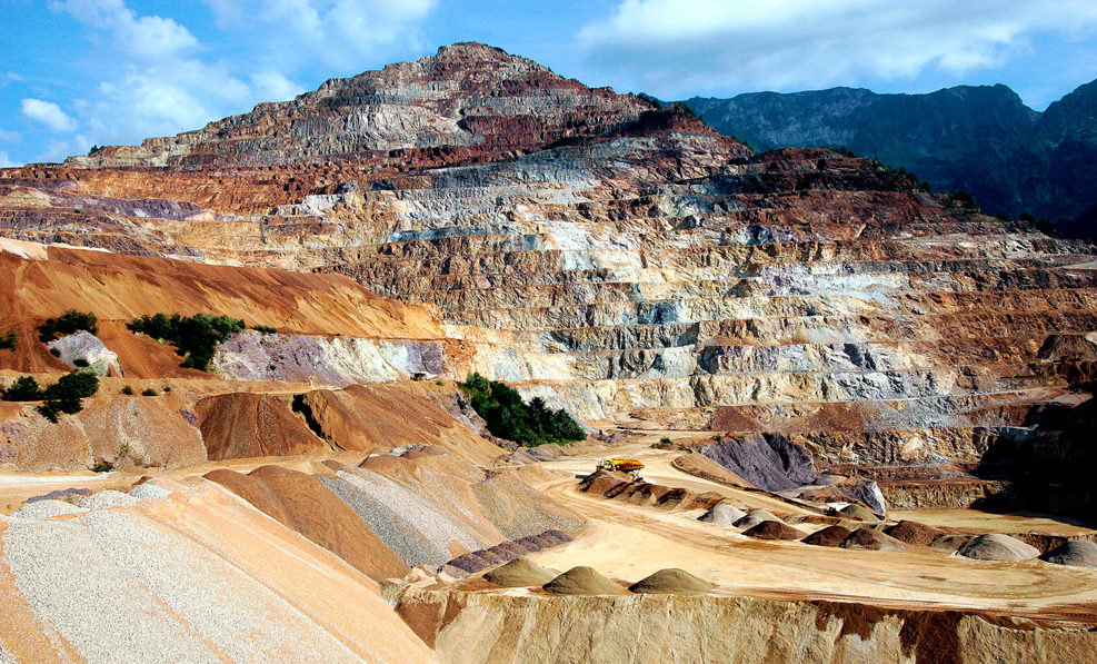 Erzberg najväčšie ložisko železnej rudy na svete, Rakúsko