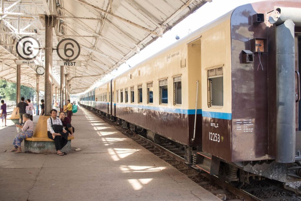 Mjanmarský vlak, Yangon Train Circuit