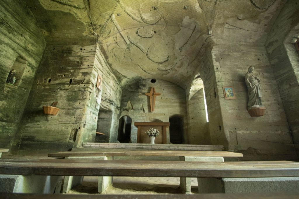 Magdalena Einsiedelei - kláštor v skale, Švajčiarsko