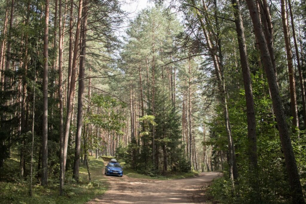 Nespevnené cesty v Litve, Národný park Aukštaitija