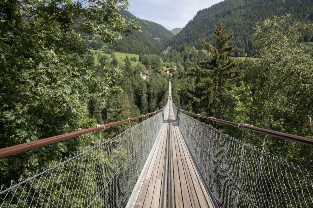 Závesný most Goms Hängebrücke, Švajčiarsko, roadtrip itinerár